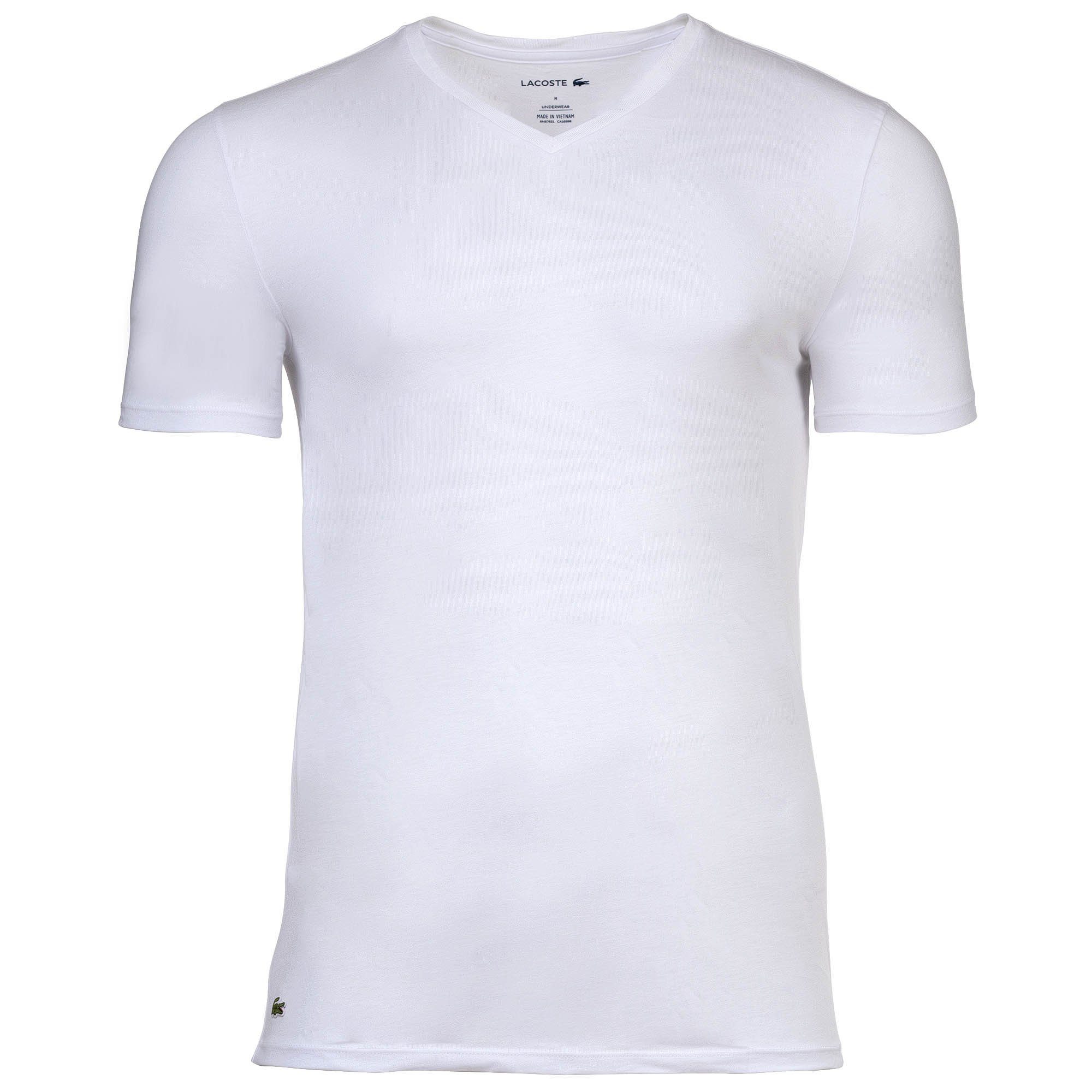 Lacoste T-Shirt Herren T-Shirt 6er Pack Baumwolle (Packung, 6er Pack)