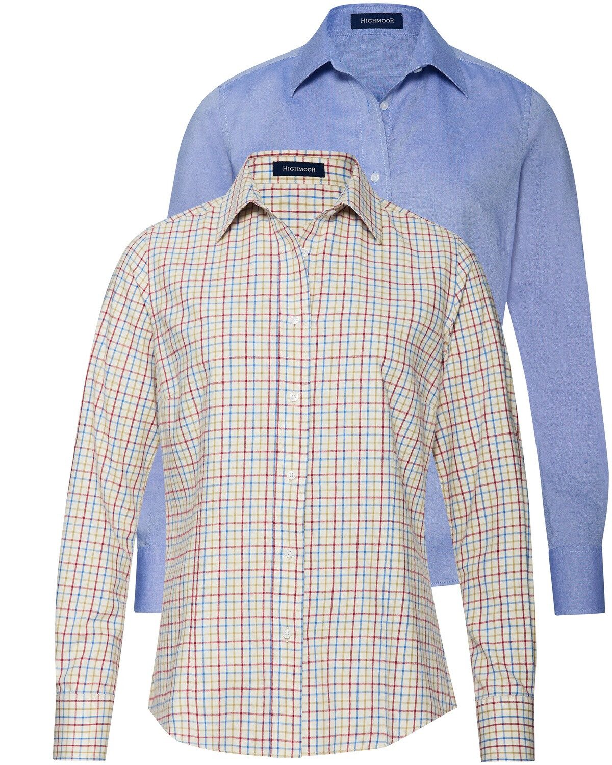 Highmoor Hemdbluse Blusen im Doppelpack günstig online kaufen