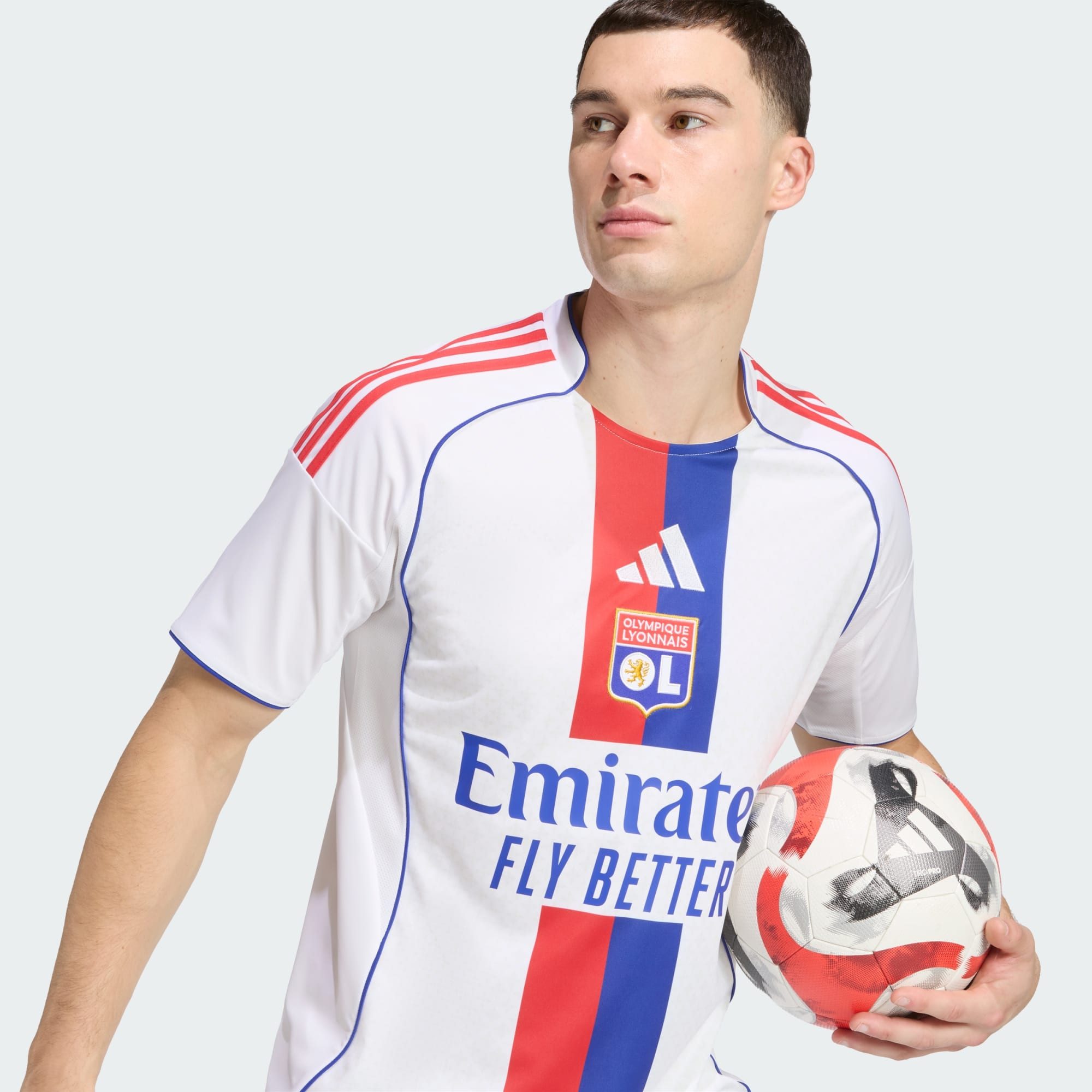 adidas Performance Fußballtrikot OLYMPIQUE LYONNAIS 25/26 HEIMTRIKOT (1-tlg)