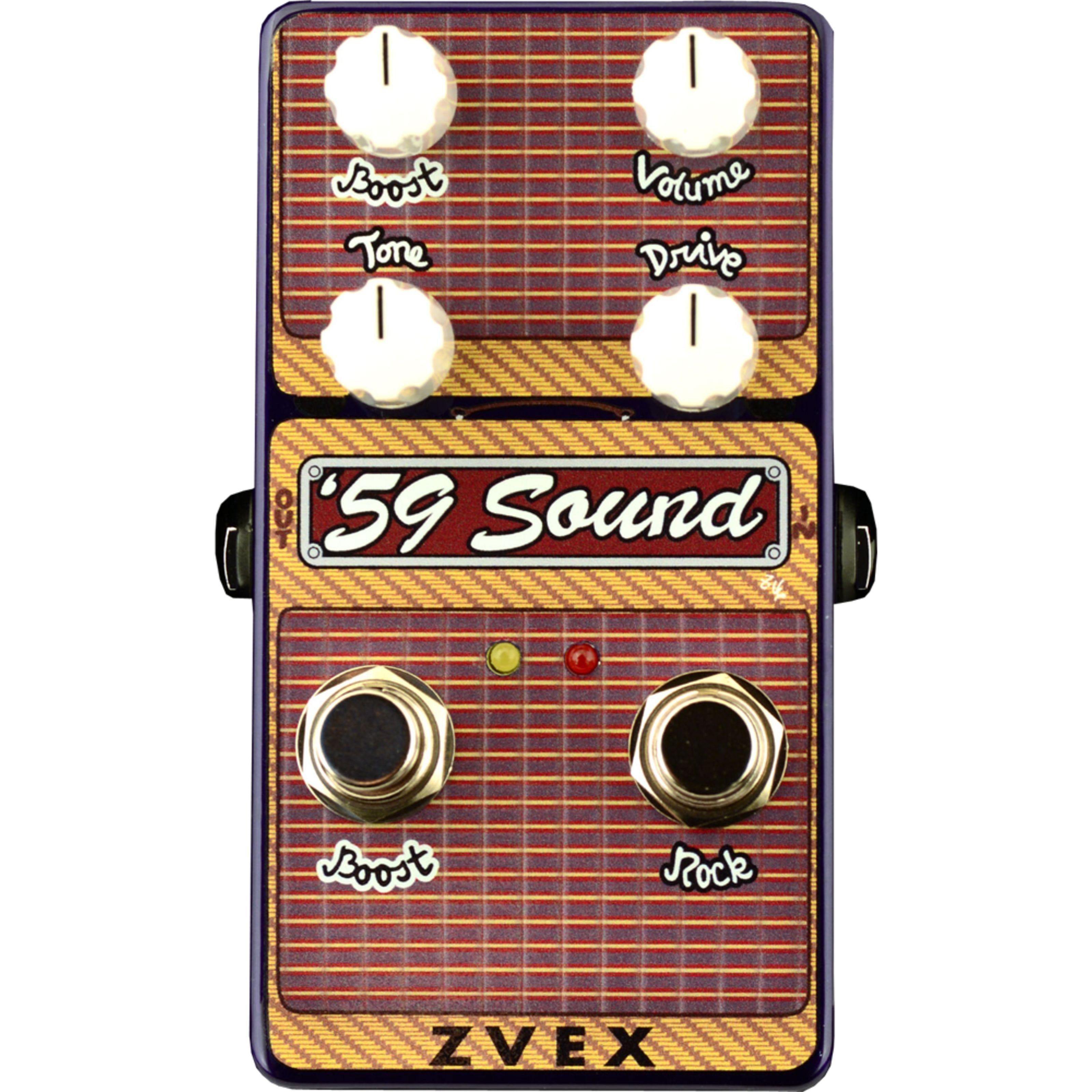 Z.VEX Musikinstrumentenpedal, (Effekte, Verzerrer), '59 Sound Vertical - Verzerrer für Gitarren