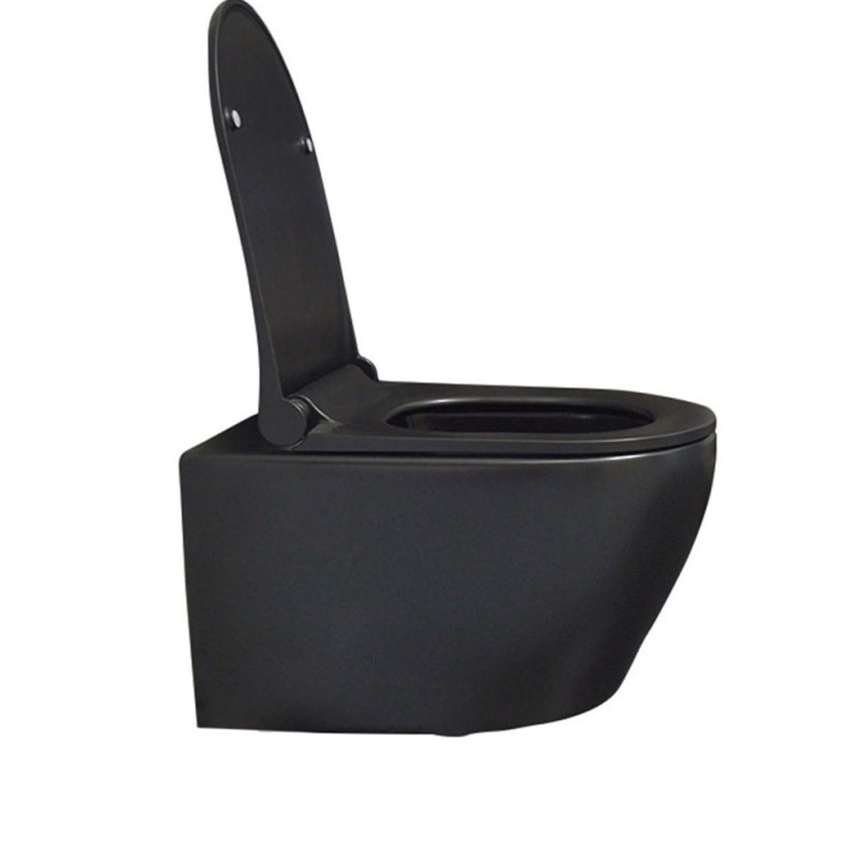GEBERIT Tiefspül-WC GEBERIT-AL6613-SET, Spülrandloses Hänge-WC mit Softclose Sitz, Schallschutz und