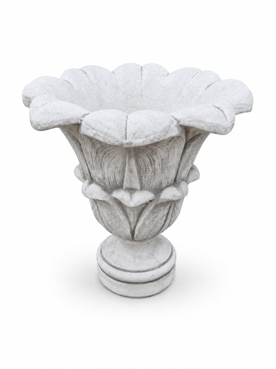 Xlmoebel Pflanzkübel Klassische Garten Urne Pflanzkübel Stein Design Antik Sofort (Einzelartikel), Wetterfest, frostbeständig, robust, dekoratives antikes Design