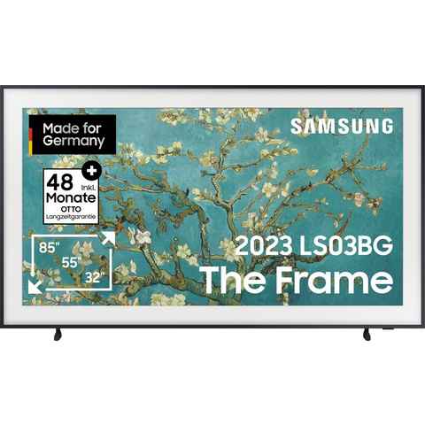 Samsung GQ55LS03BGU LED-Fernseher (138 cm/55 Zoll, Google TV, Smart-TV, Mattes Display,Austauschbare Rahmen,Art Mode)