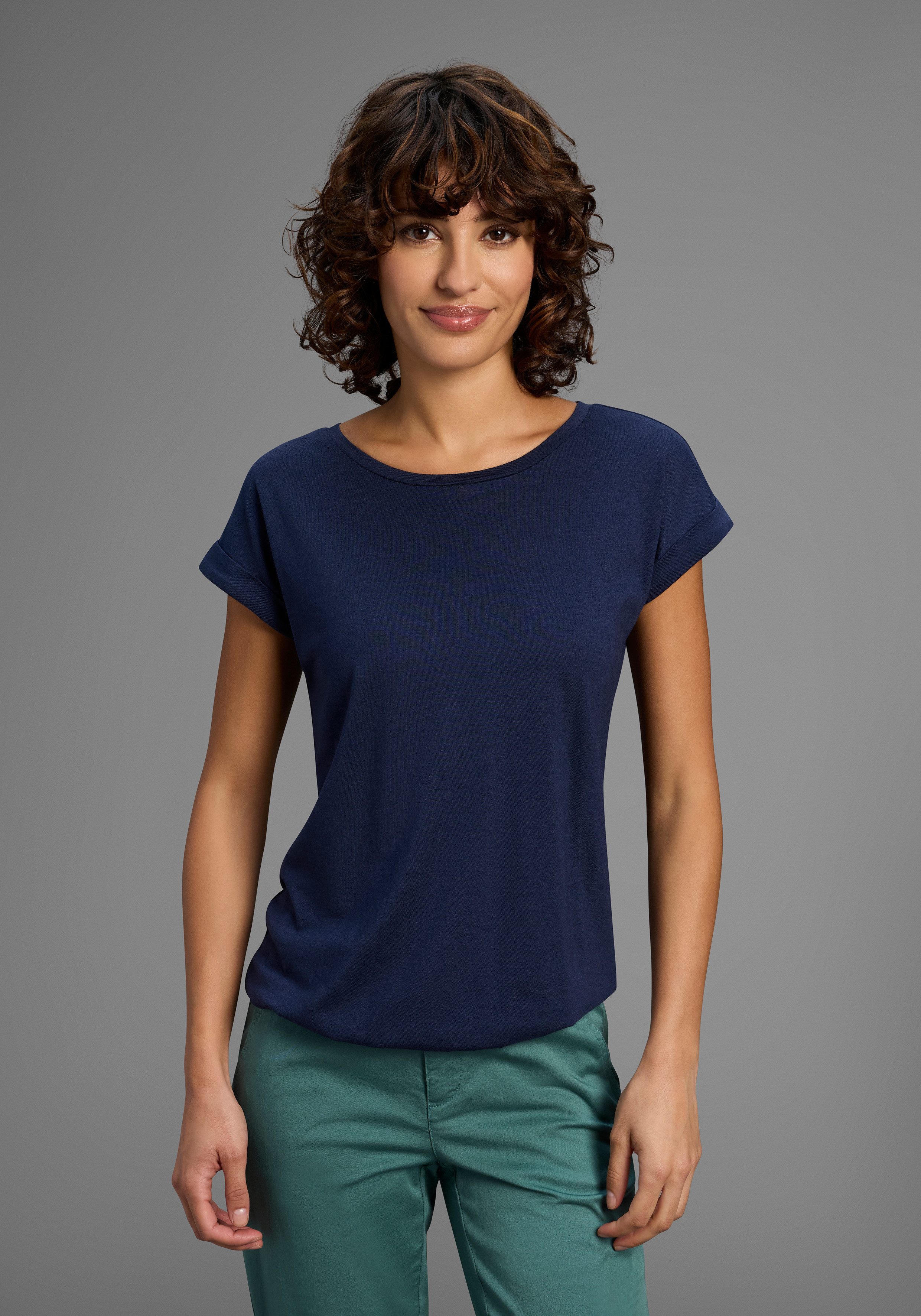 Flashlights T-Shirt Kurzarm, Saum mit Gummibund, günstig online kaufen