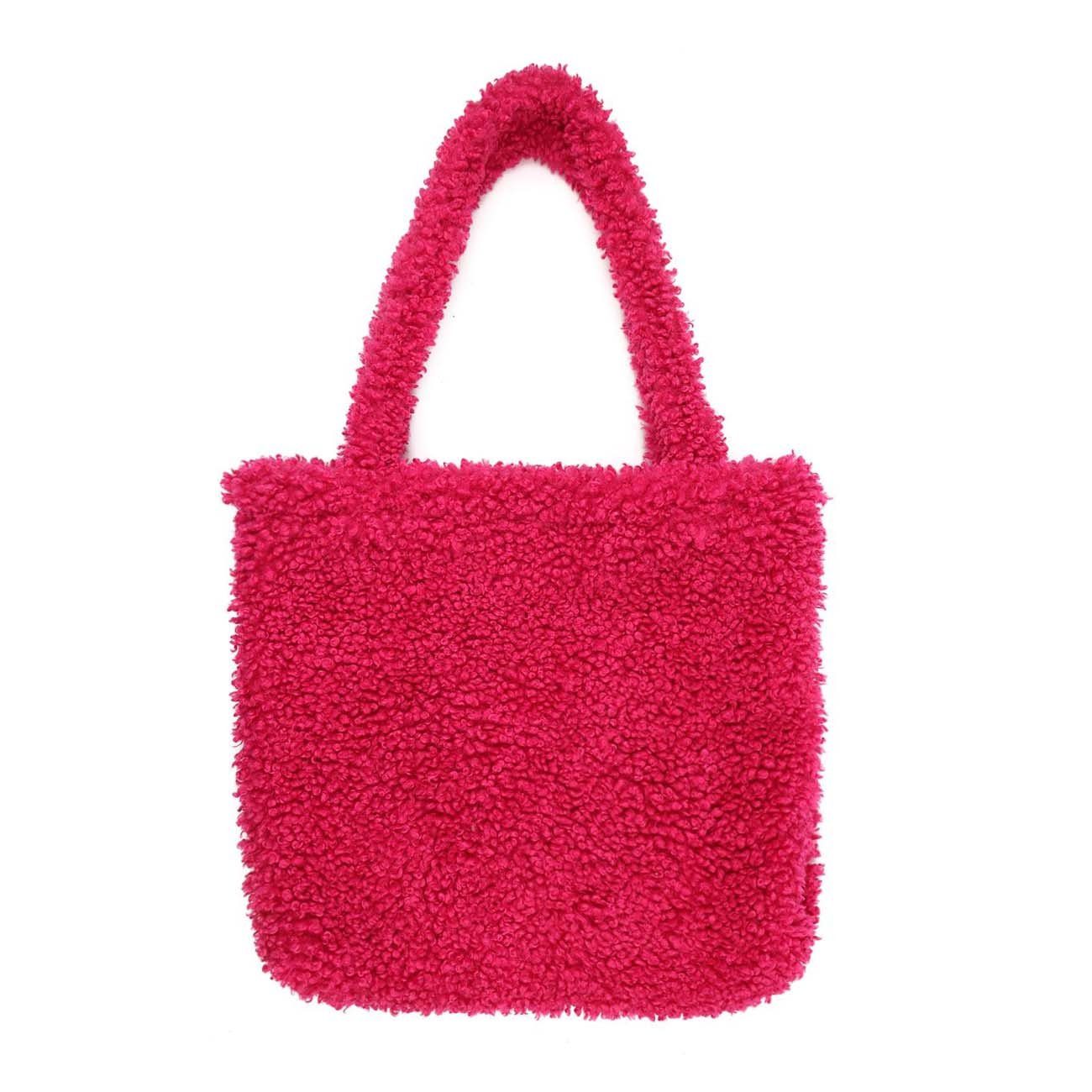 ITALYSHOP24 Schultertasche ITALY DAMEN TEDDY TASCHE günstig online kaufen