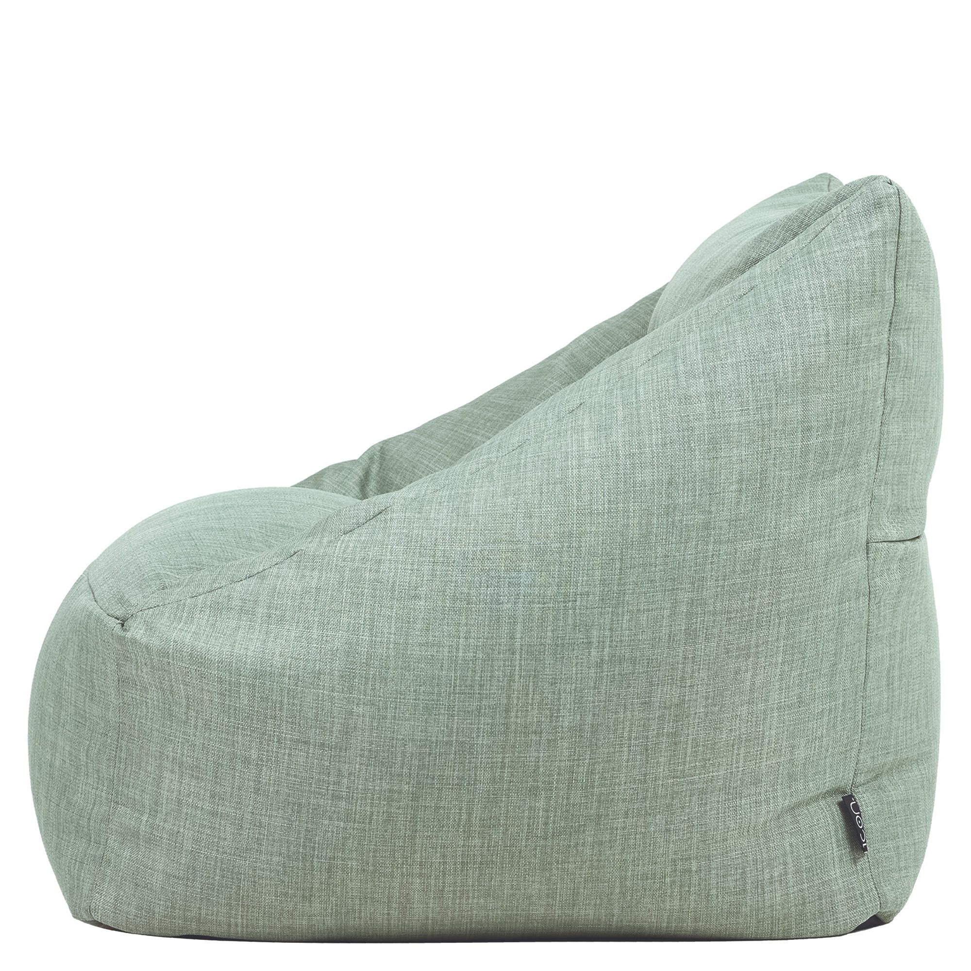 icon Sitzsack Erwachsene Sessel mit Outdoor-Gewebebezug „Natalia", Sitzsack XXL, Made in Germany, für Erwachsene & Kinder, mit Füllung – Bild 5 von 5