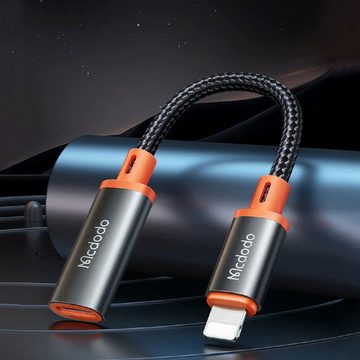 mcdodo Audio-Adapter USB Type C to Converter für iPhone Silber/Orange Smartphone-Adapter