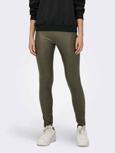 ONLY Lederimitathose ONLCOOL COATED HW LEGGING CS JRS EX.