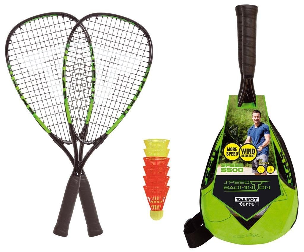 Talbot-Torro Speed-Badmintonschläger Speed-Badminton Set Speed 5500