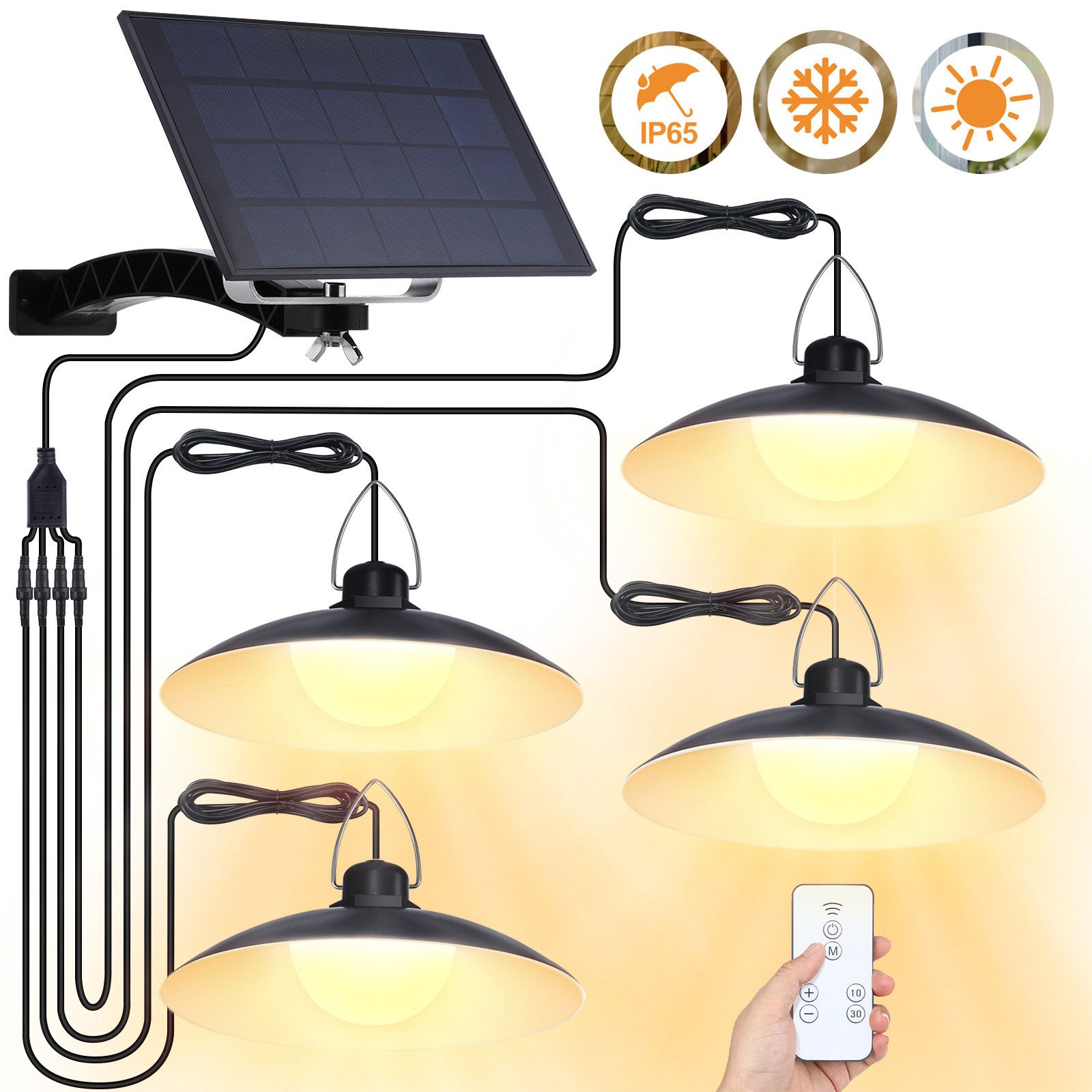 Rosnek LED Solarleuchte für Innen & günstig online kaufen