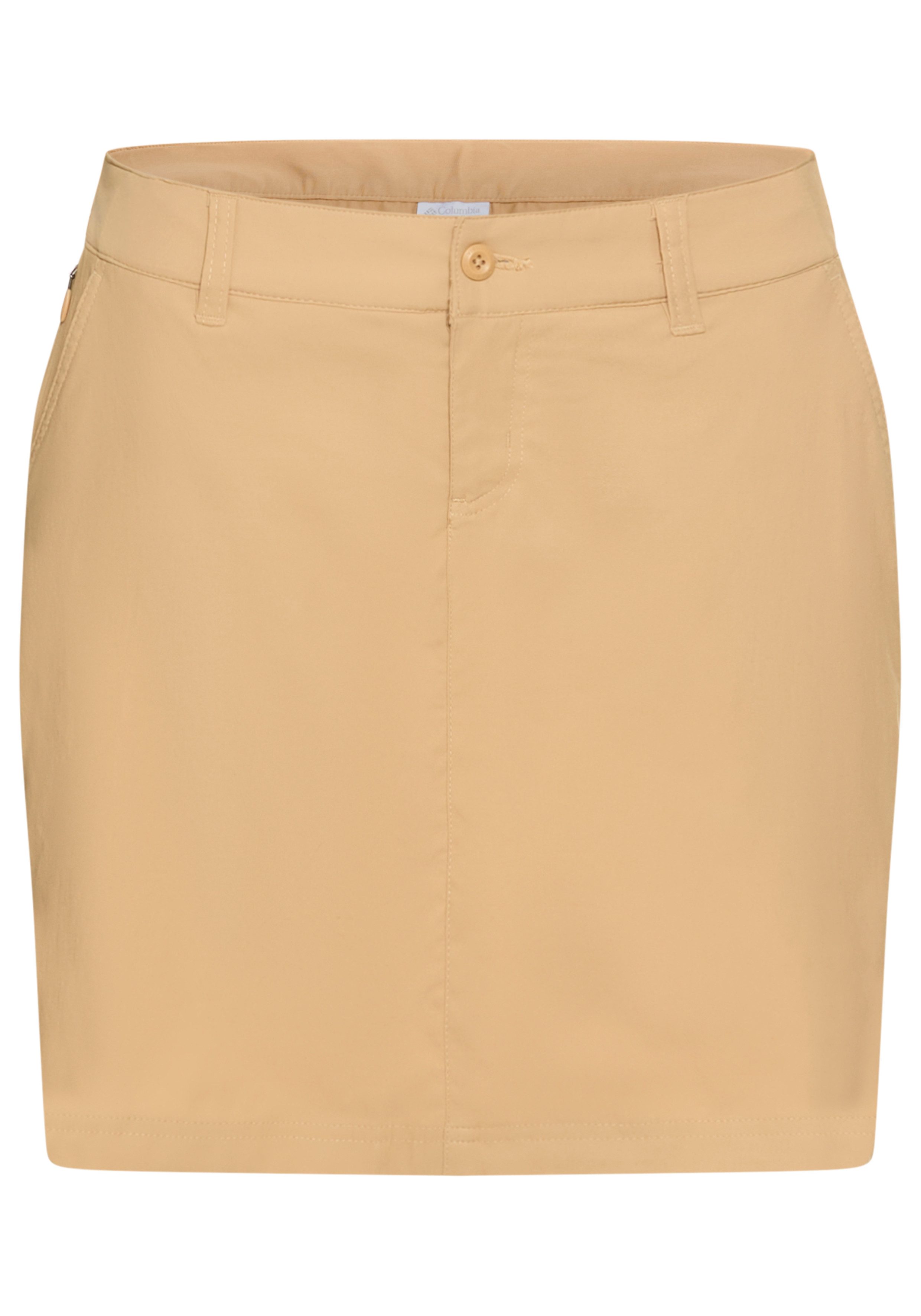 Columbia Hosenrock Leslie Falls II Skort sportlicher Stil, ca. Mitte Oberschenkel, aus Polyester und Elasthan