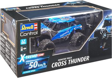 Revell® RC-Monstertruck X-Treme Car CROSS Thunder, Geschwindigkeit bis zu 50 km/h