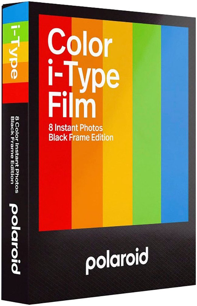Polaroid Sofortbildfilm i-Type Color Film Black Frame 8x, 8