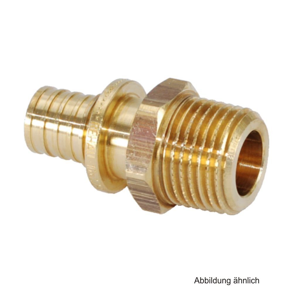 Wasserrohr Rehau Rautitan RX+ Übergang mit AG, 40 mm x R 1 1/4"
