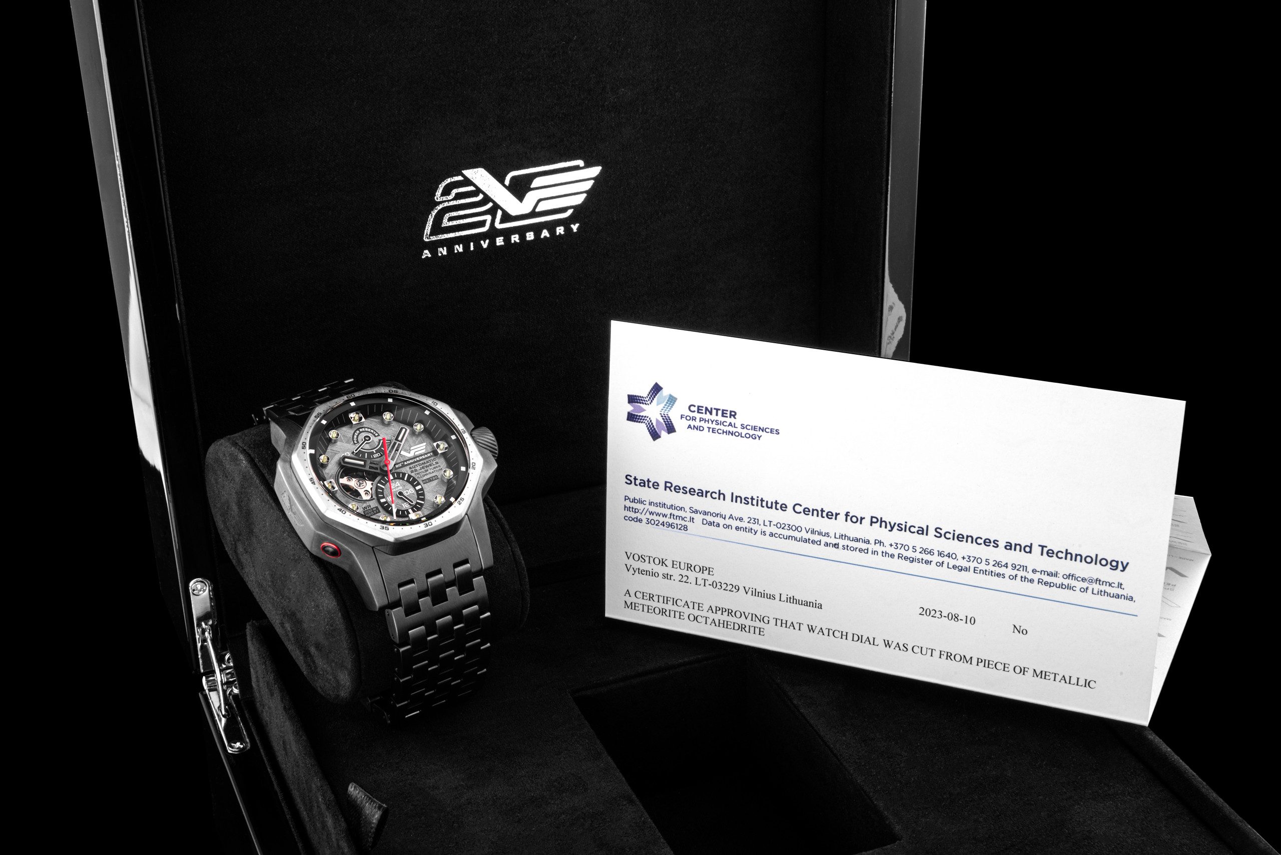 Vostok Europe Automatikuhr YN84-640E726, 20th Anniversary - Limited Edition Automatikuhr, Sammlerwert und exklusives Design - für Kenner - Made in Lithuania