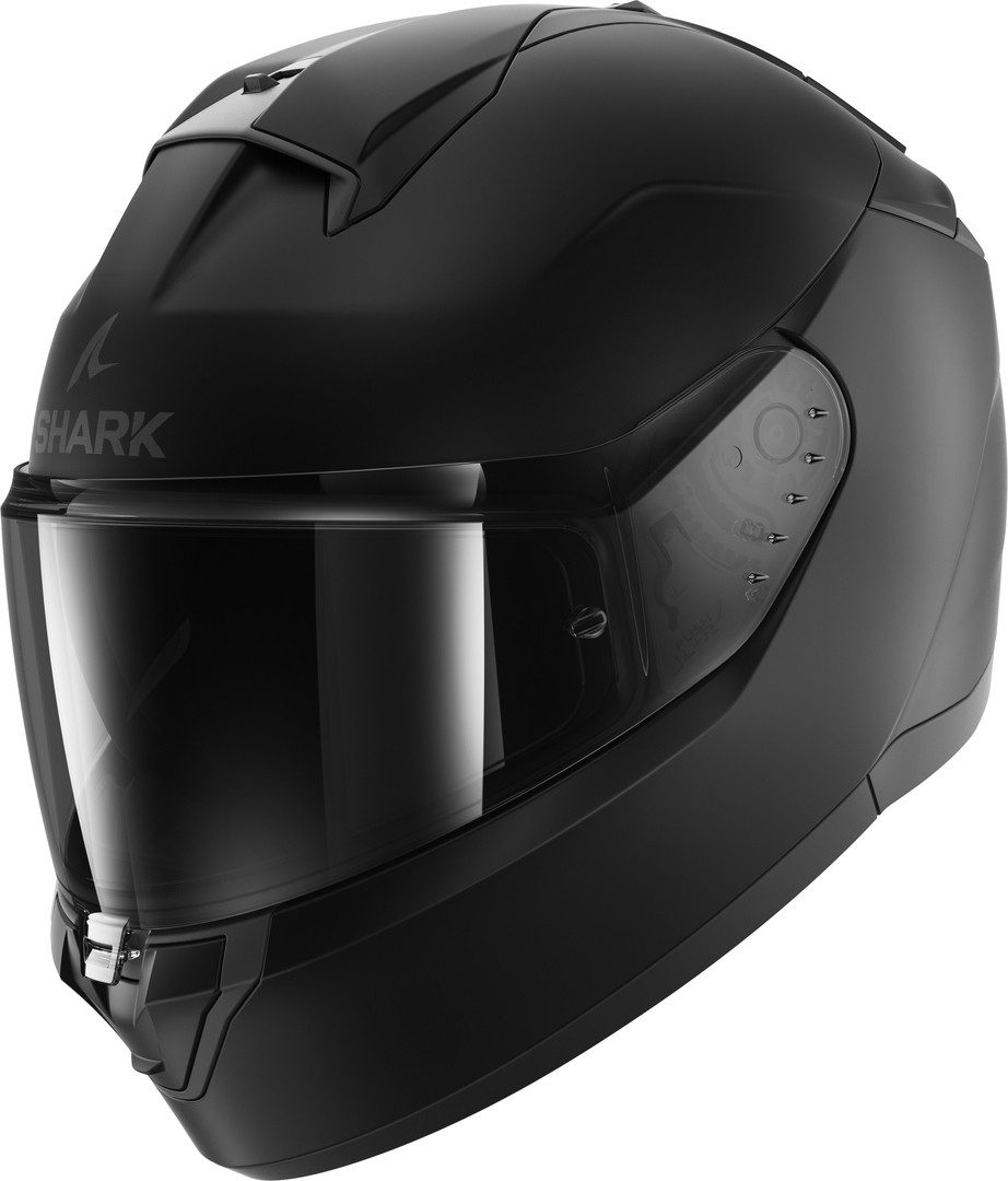 Shark Motorradhelm Ridill 2 Blank Helm, vorbereitet für Kommunikationssystem,integriertes Sonnenvisier