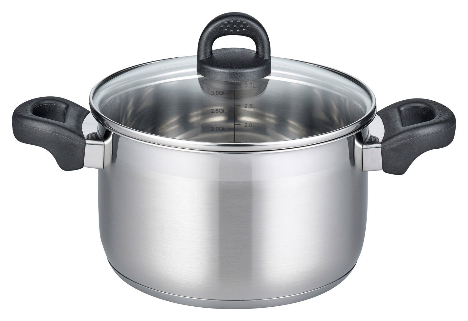 Elo Kochtopf TURMALIN, Fleischtopf, Edelstahl, Ø 20 cm, Edelstahl 18/10