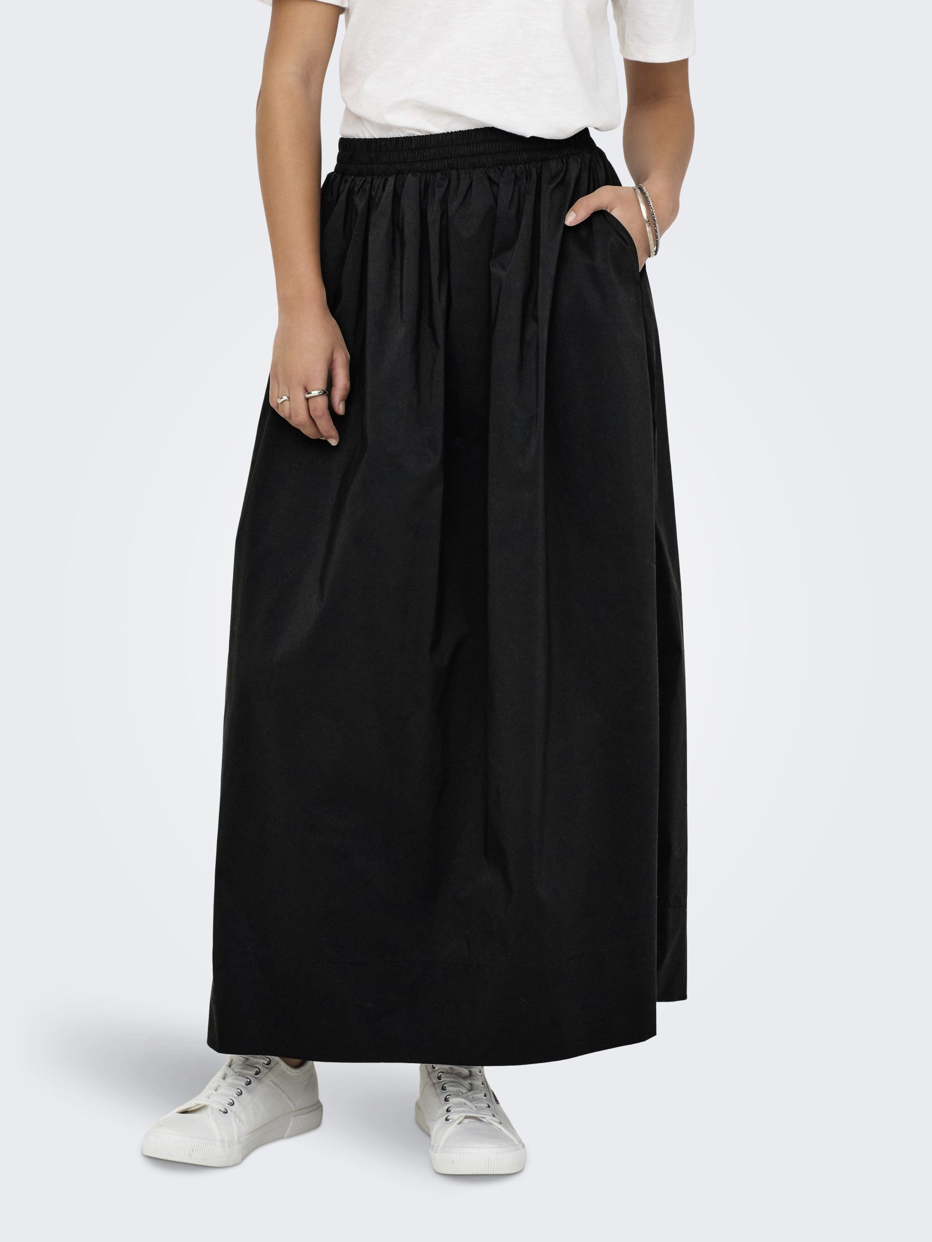 ONLY Midirock JDYMIO HW MIDI SKIRT WVN DIA