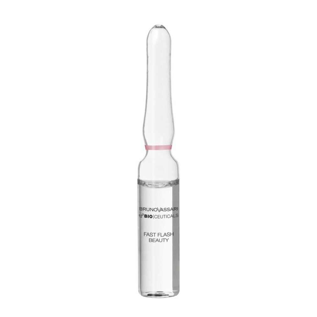 Bruno Vassari Tagescreme, Bio Ceuticals Fast Flash Beauty, Ampoules Serum, 6x,2ml