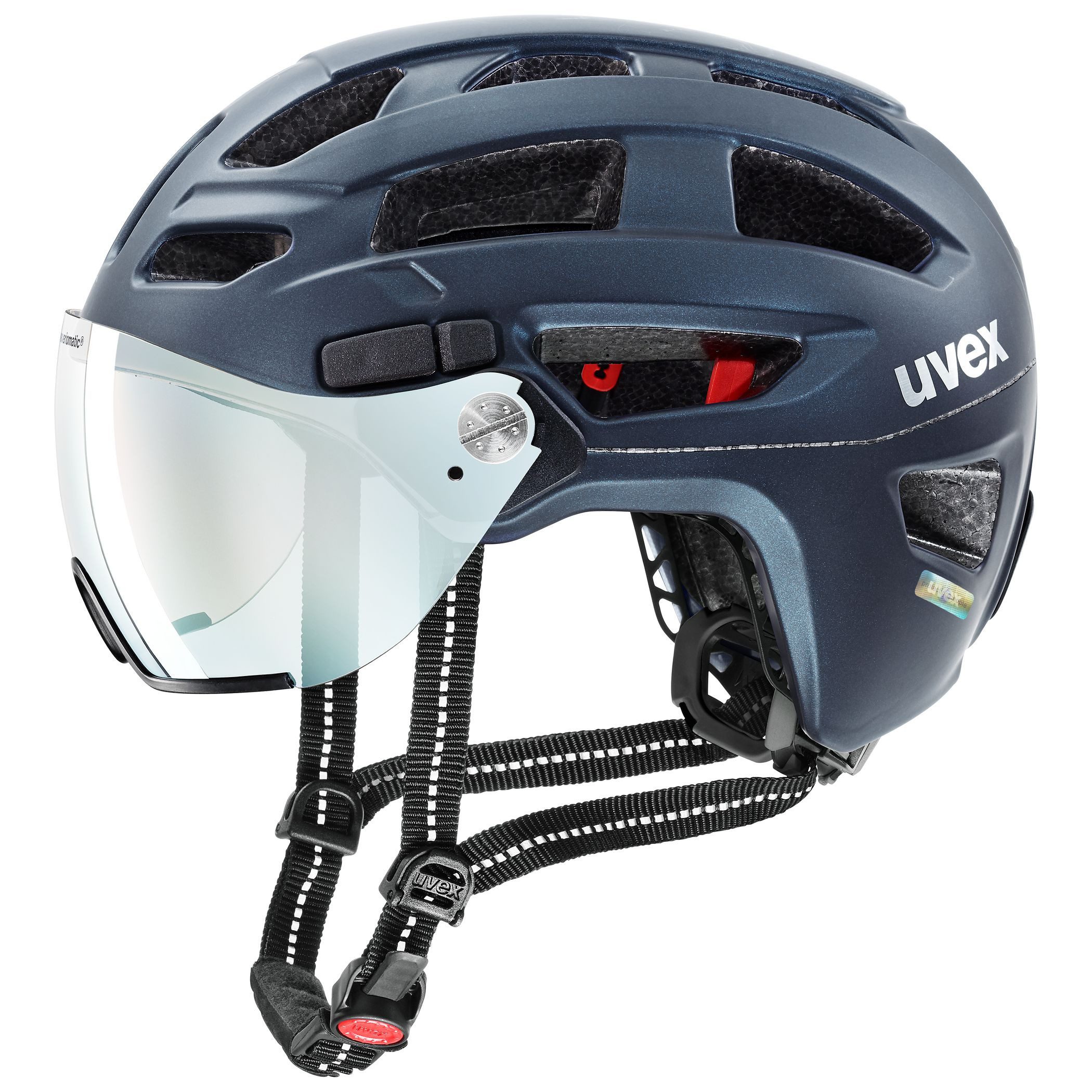 Uvex Fahrradhelm uvex finale visor V DEEP SPACE MATT