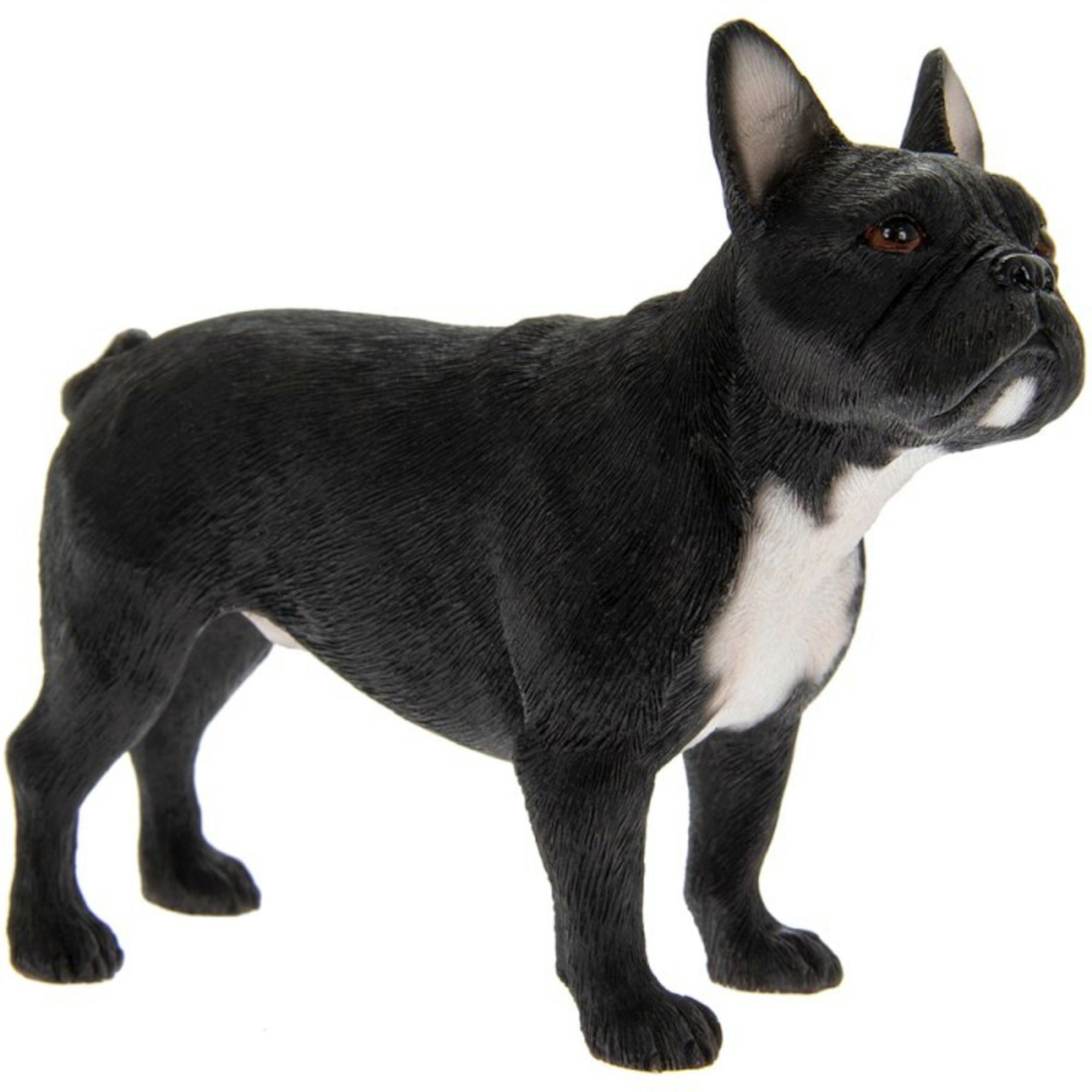 LEONARDO Dekofigur Französische Bulldogge schwarz, handbemalt günstig online kaufen