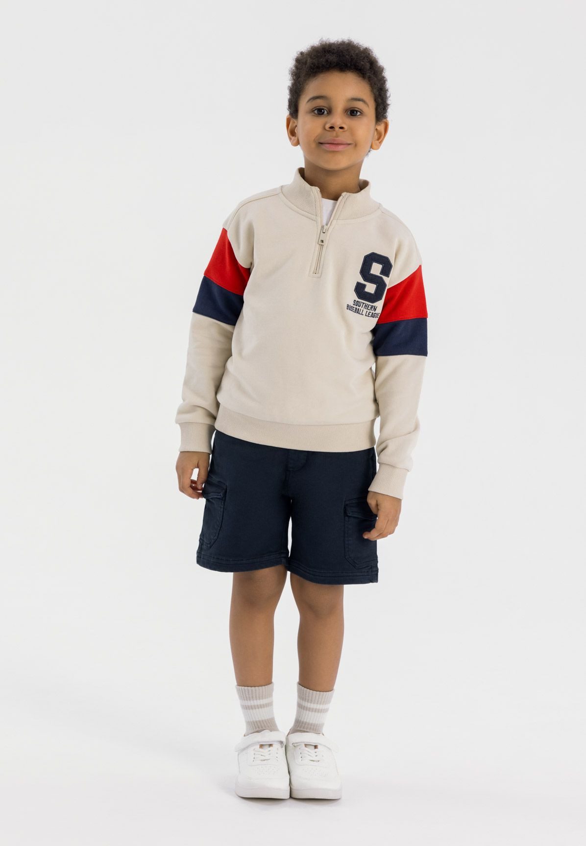 MINOTI Sweatshirt Sweatshirt mit Stehkragen (3y-14y) günstig online kaufen