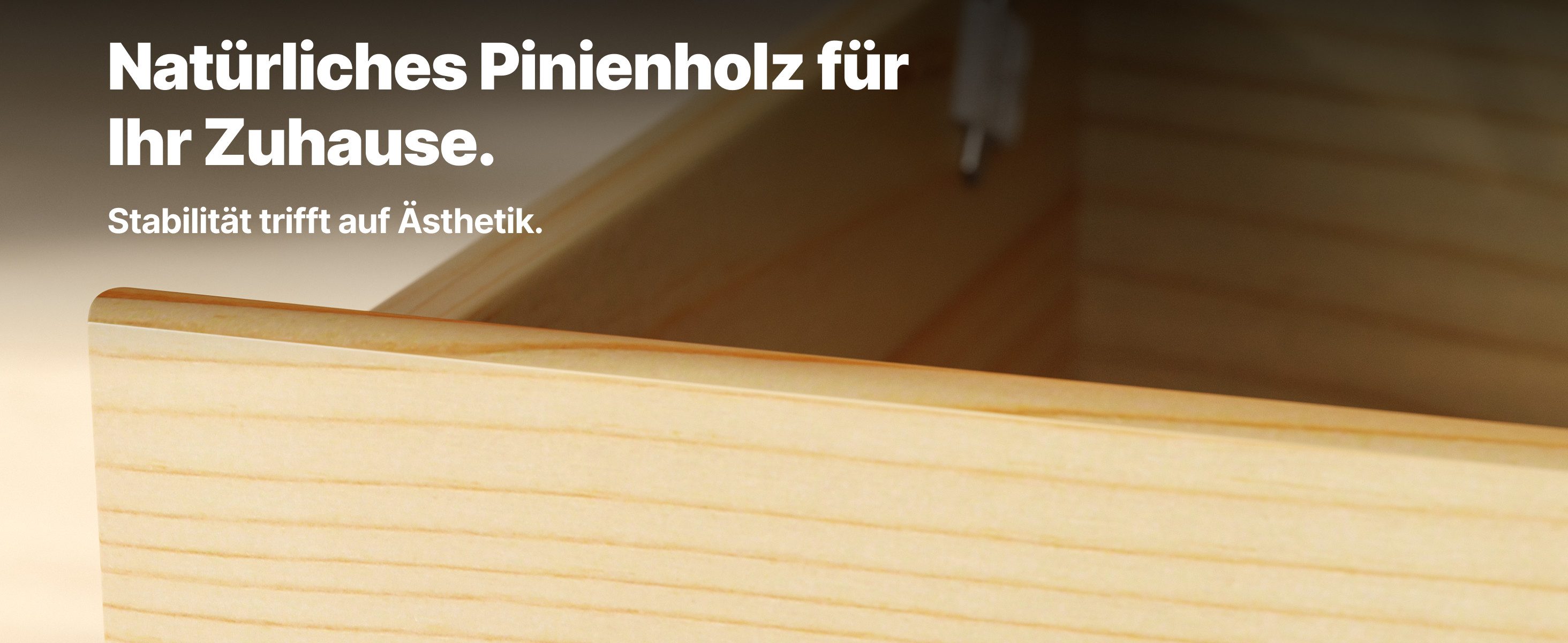 KMH Spielzeugtruhe Holz Weiß/Natur 4 Doppelrollen Deckel 70L Stauraum Pinienholz 73x40 cm (Aufbewahrungsbox Spielzeugkiste Bücher Decken Kleidung Ordnung Zuhause), Klappbar Scharnier mobil Kinderzimmer Flur Wohnzimmer Schlafzimmer Box