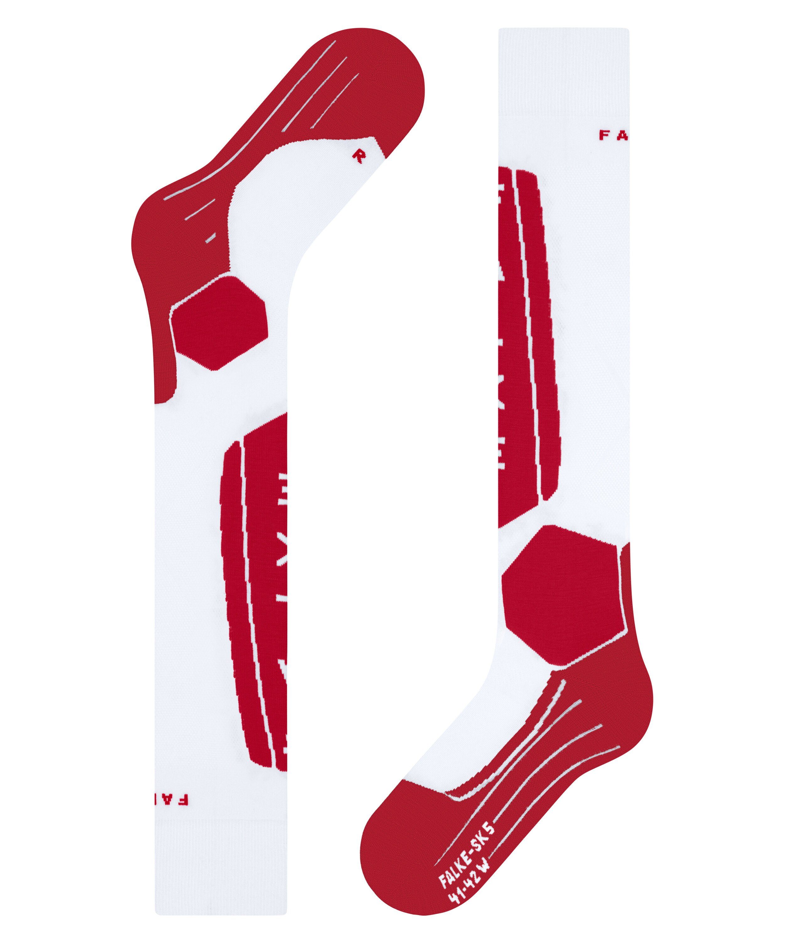 FF-MAT Skisocken ultraleichte Polsterung FALKE (1-Paar) (2088) Expert SK5 direkte 2088 für Kontrolle