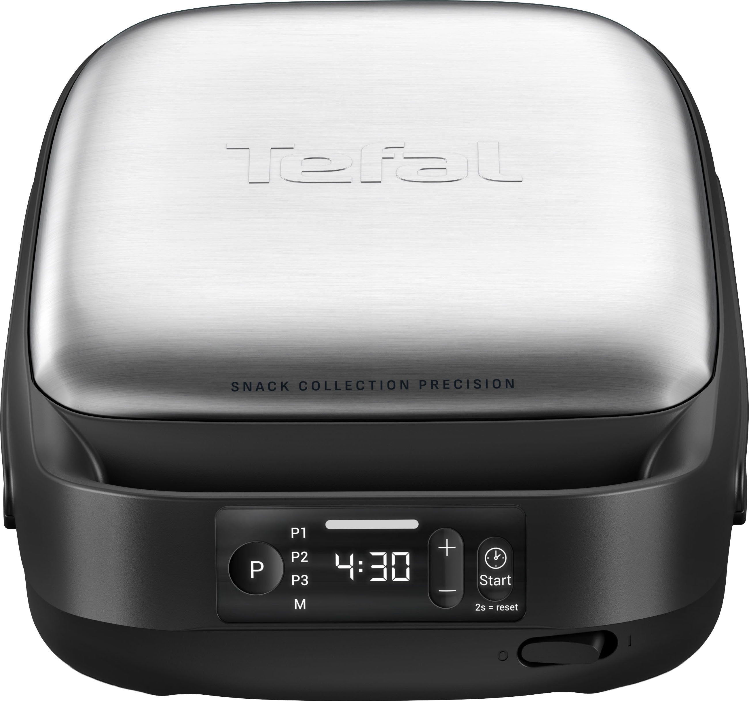 Tefal 2-in-1-Sandwichmaker Snack Collection Precision, Sandwiches & Waffeln, 3 Programme, digitaler Bildschirm, Timer