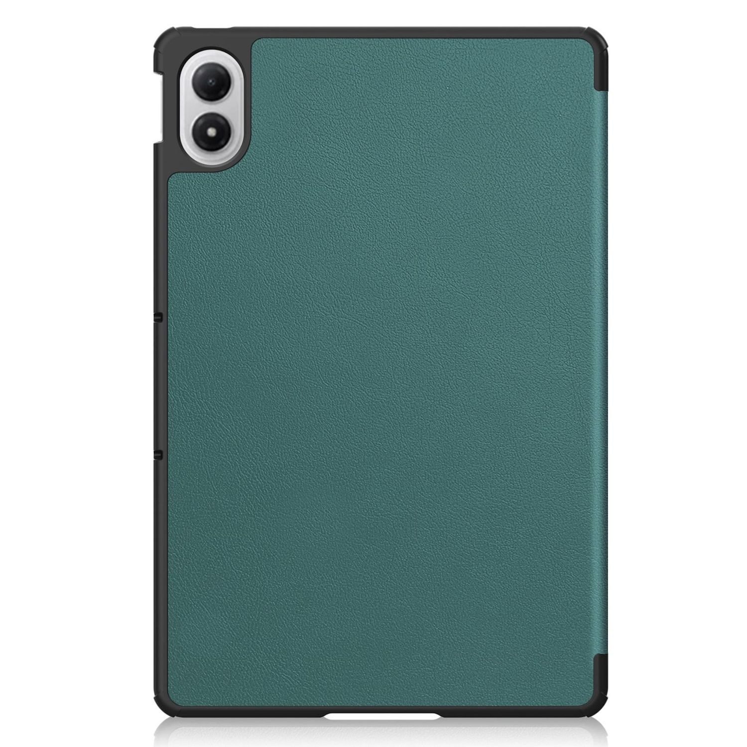 Wigento Tablet-Hülle Für Xiaomi Redmi Pad 2 Pro 12.1" 3folt Wake UP Smart Tasche Hülle Grün, 3-Fach Halterung, Kratzfest, Leicht