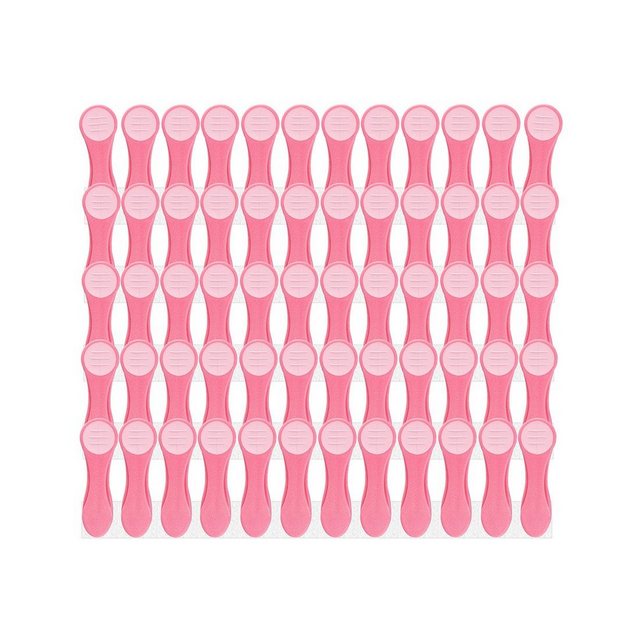 trendfinding Wäscheklammern 60 Wäscheklammern im Glitter Design für empfindlic, Kunststoff mit Glitzer-Partikeln, Langlebigkeit durch neueste Klammertechnik