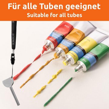 ECENCE Tubenquetscher 1x Tuben-presse Tubenausdrücker Tuben-quetscher (1 St)