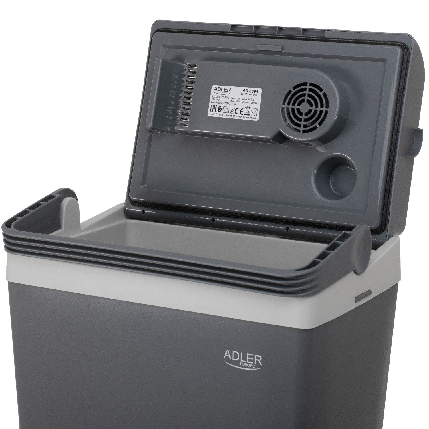 Adler Kühlbox AD 8094, mit Kühl und Warmhaltefunktion, 22 L