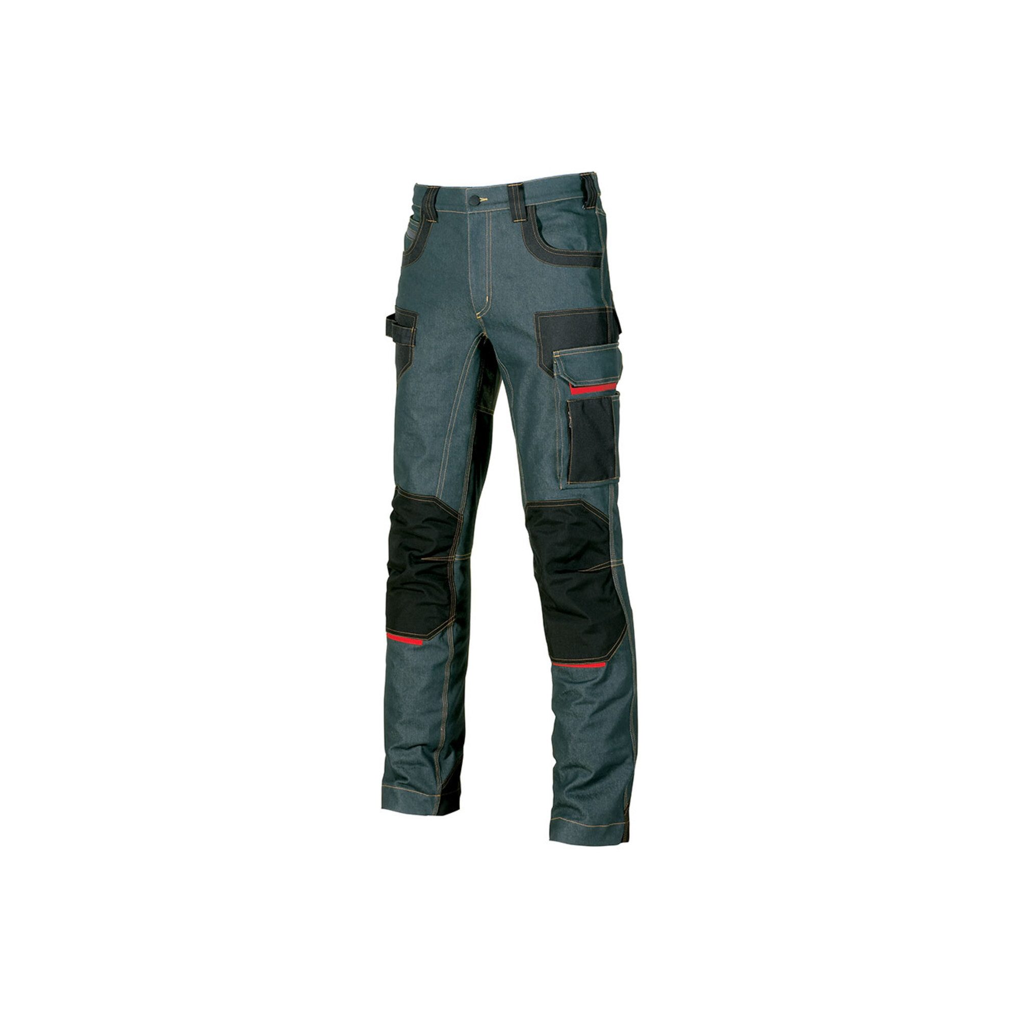 U-Power 3/4-Hose Jeans Exciting Platinum Gr.54 rust jeans U.POWER