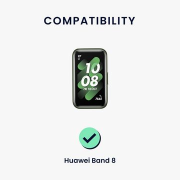 kwmobile Uhrenarmband Armband für Huawei Band 8, Nylon Fitnesstracker Sportarmband Band - Innenmaße von