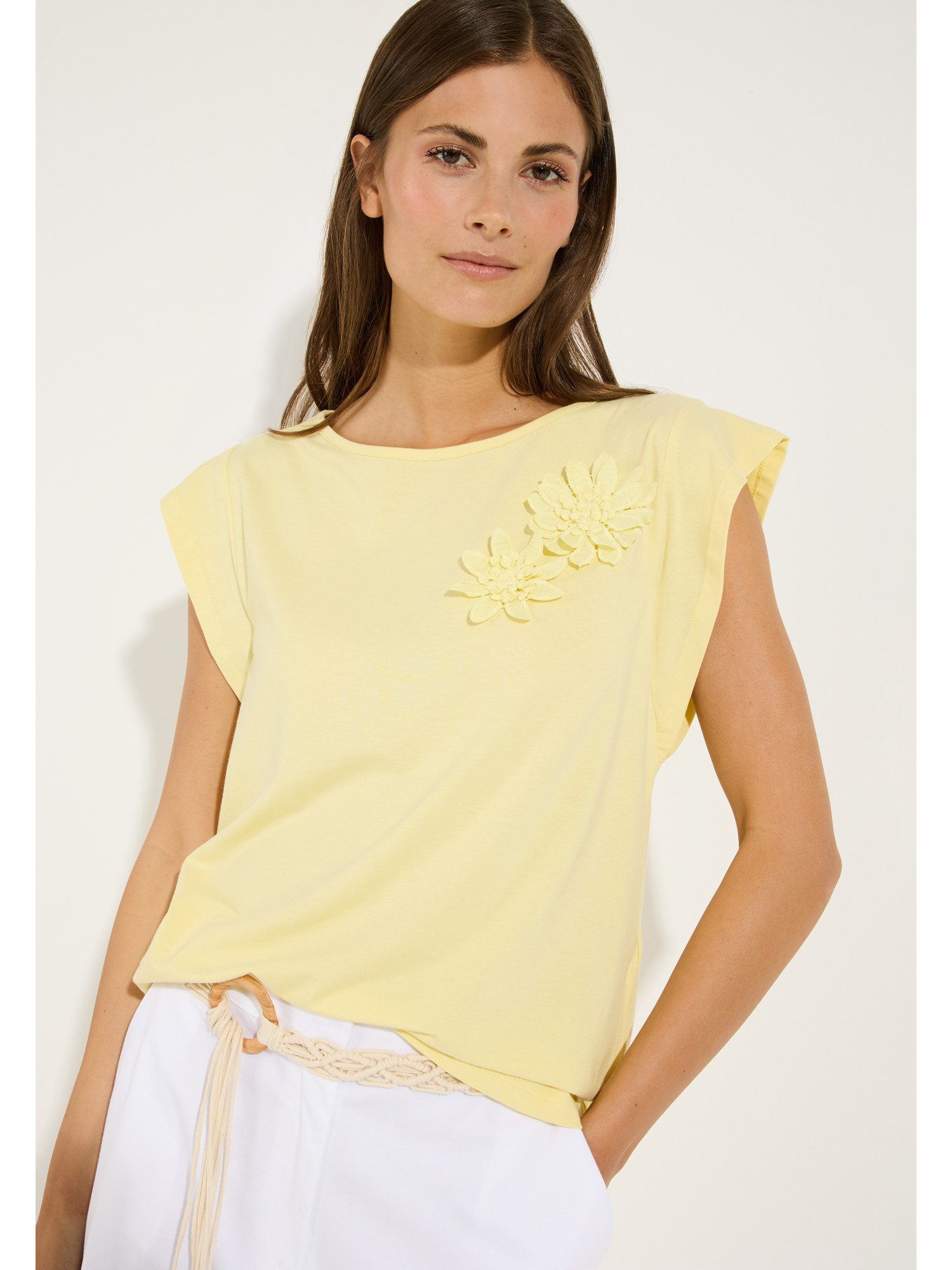 Kurzarmshirt süßes Kurzarmshirt, Blüte