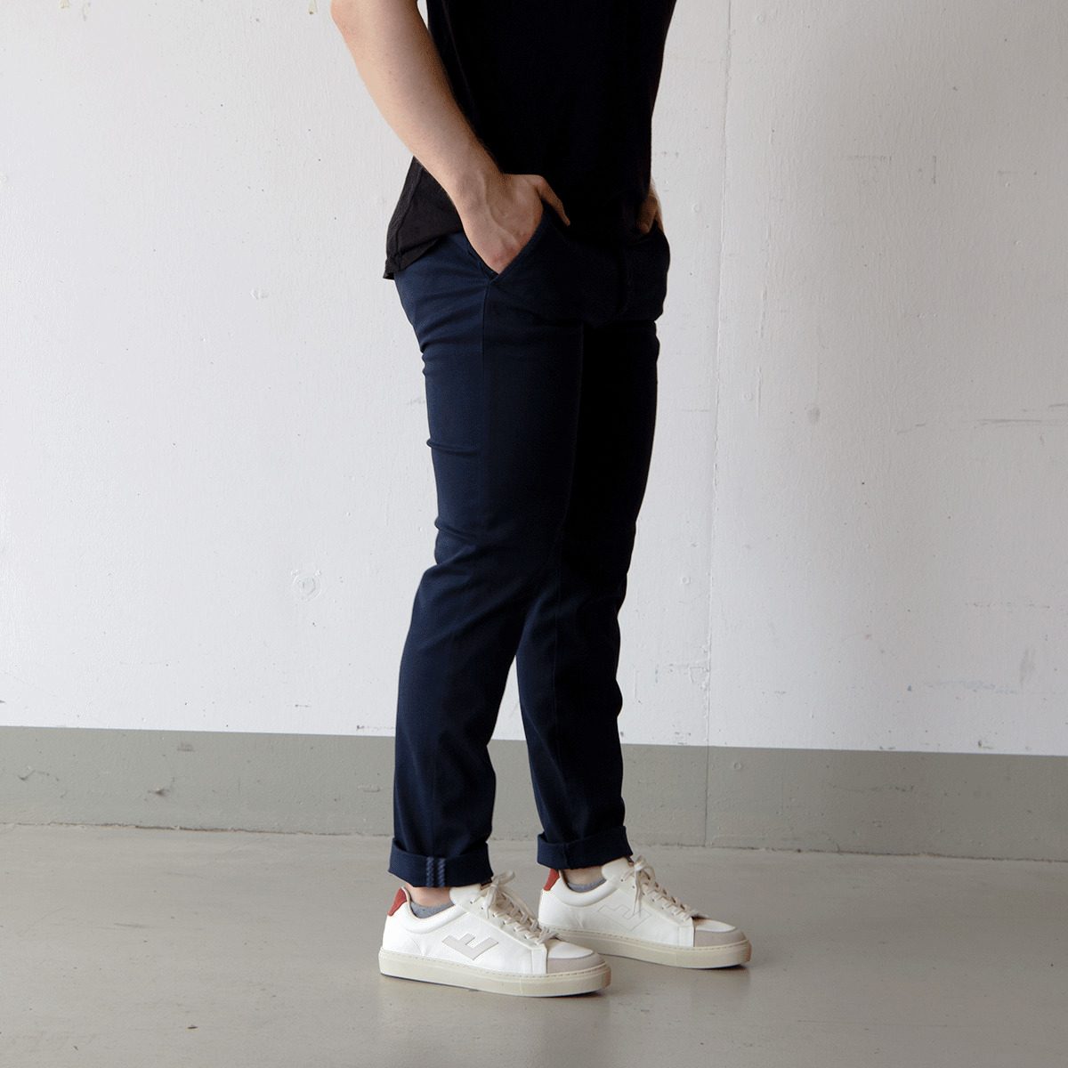 Mason's Stoffhose Mason’s 9PF2R4963N1 JE10S12-760, Hosen, Blau