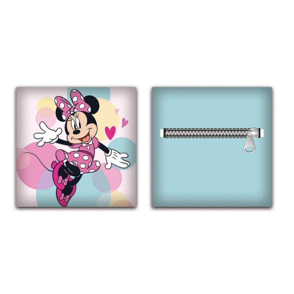 Baymax Dekokissen Disney Minnie Bubble Dekokissen mit abnehmbarem Bezug 35x35 cm Velours