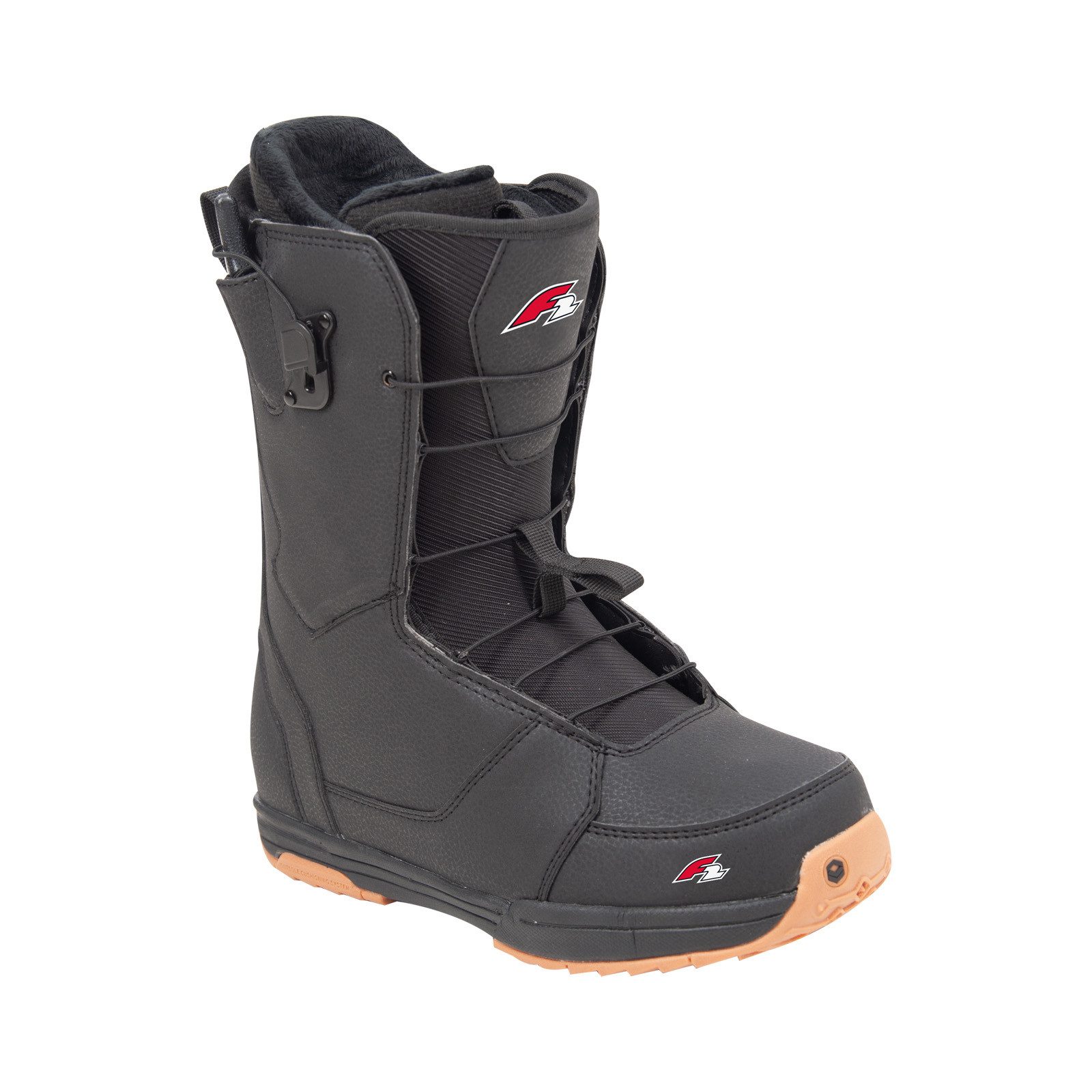 F2 F2 Herren Snowboard Softboots Air Gr. 45 (MP 29,5) Schwarz 2024/25 Snowboardboots