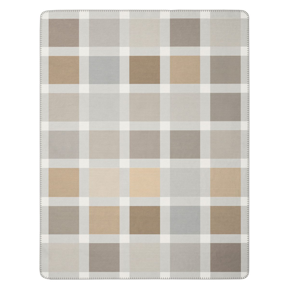 Wohndecke Vigo, Casea, weiche und flauschige Kuscheldecke, hergestellt in Deutschland