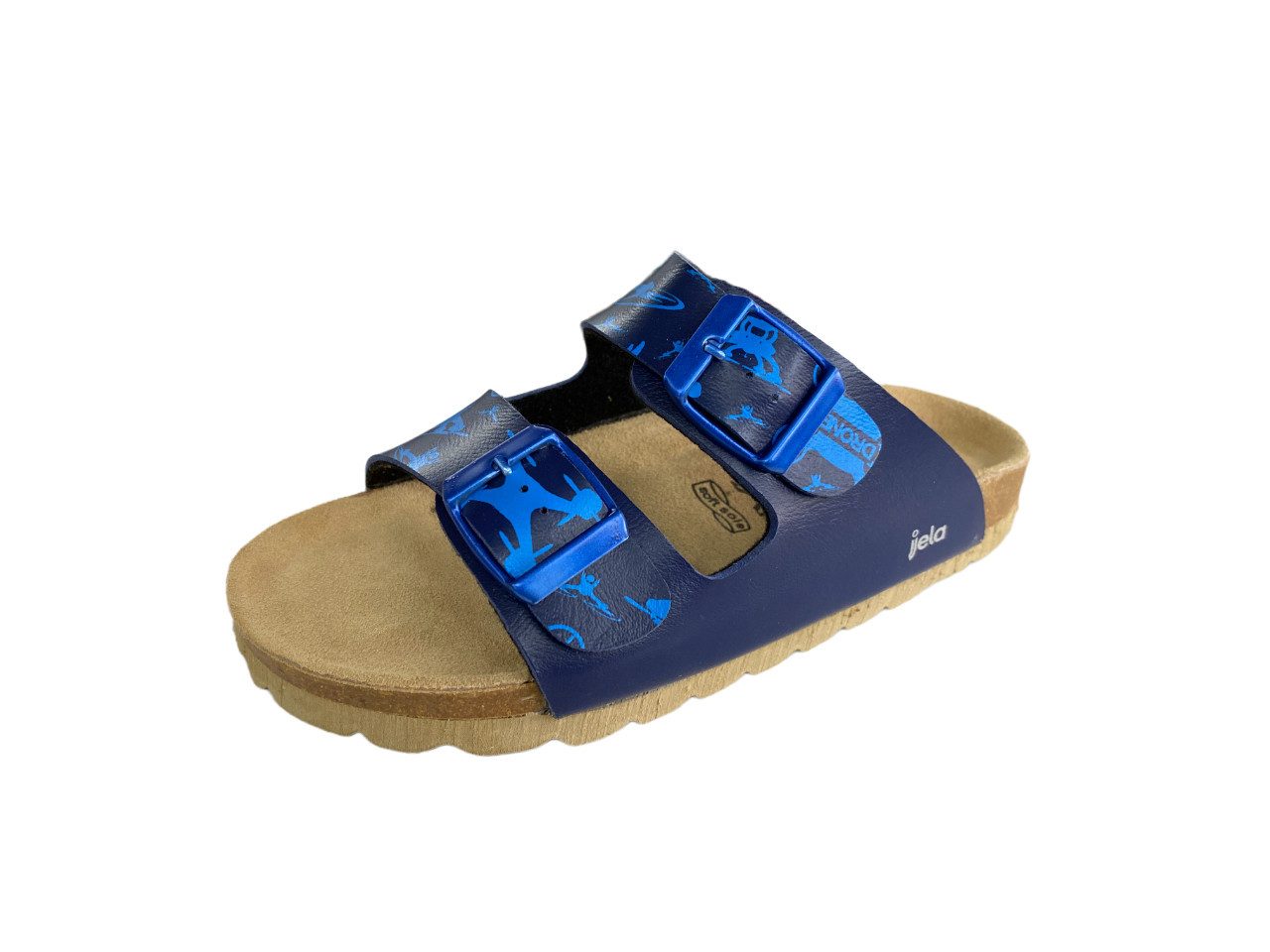 Jela jela Kinder Pantolette DROHNE 000230 ROYAL BLUE Pantolette