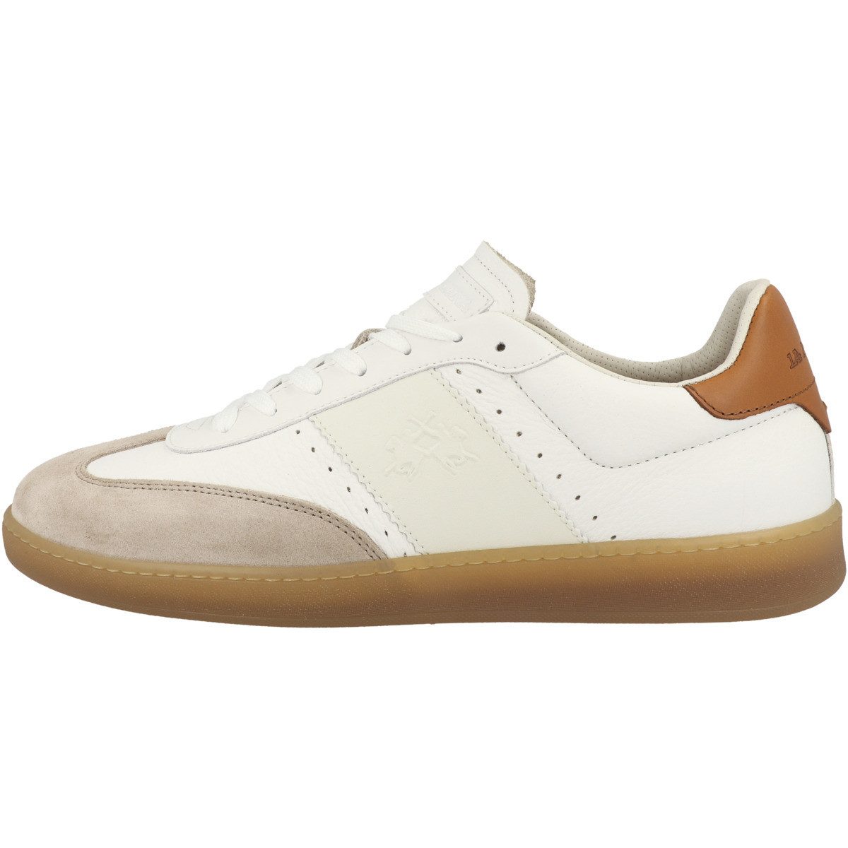 La Martina LFM261 Herren Sneaker Turnschuhe, Sportschuhe, Freizeitschuhe, Halbschuhe, Schnürschuhe