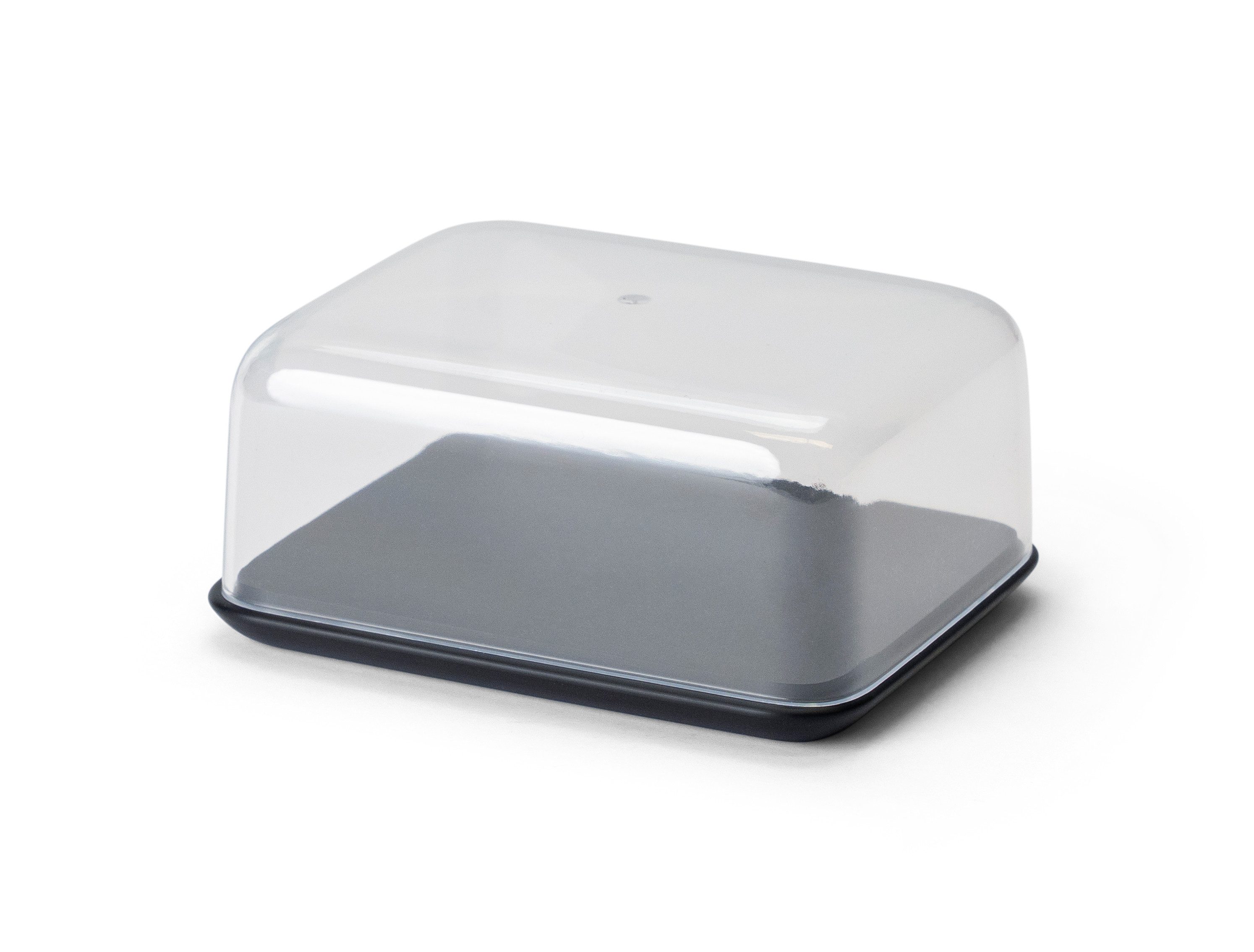 Continenta Butterdose Duracore, Dose für 250g Butter, Kunststoff, Zellulosefaser, (1-tlg), spülmaschinenfest