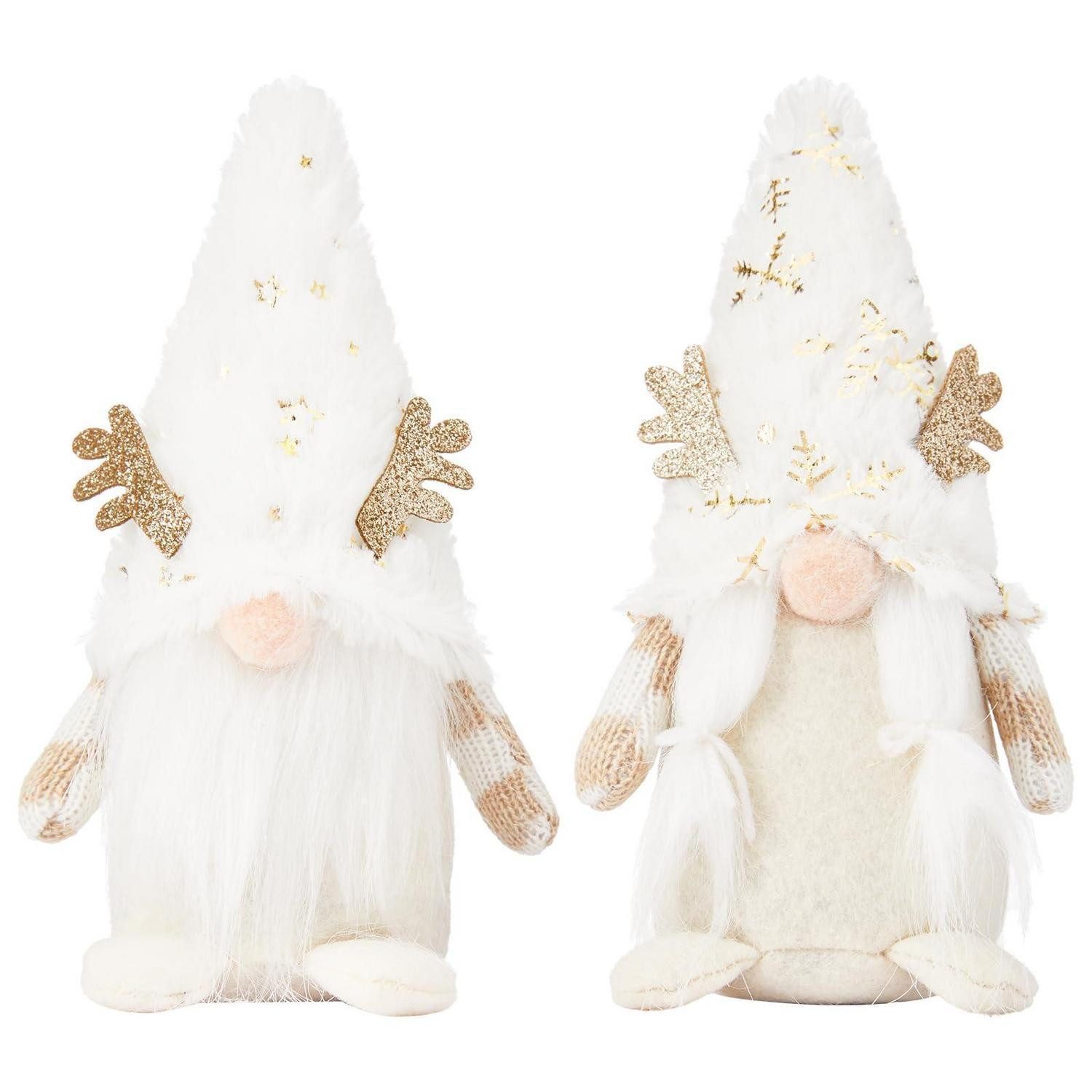 LuxusKollektion Wichtel Weihnachtswichtel 2er Set Deko (2 St)