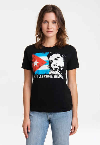 LOGOSHIRT T-Shirt »Che Guevara - Cuban Flag« mit lizenziertem Print
