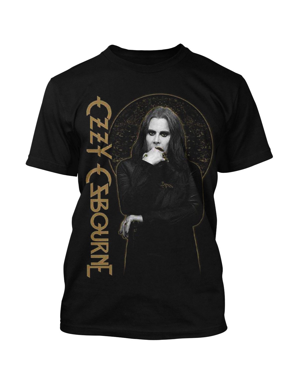 Ozzy Osbourne T-Shirt Patient No. 9 Gold Graphic günstig online kaufen