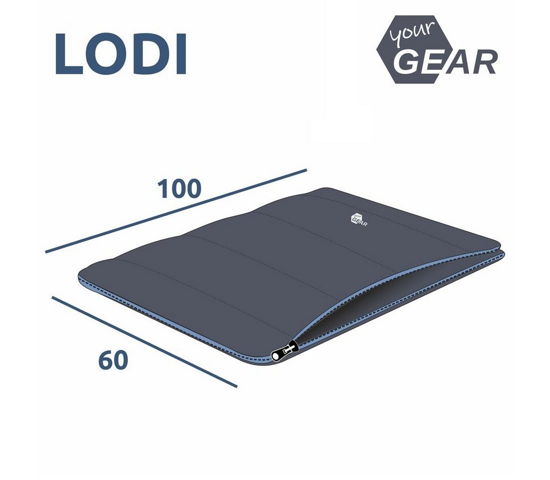 Thumbnail - yourGEAR Tierdecke your GEAR Lodi - Hundeschlafsack Hundedecke Hundehandtuch 100x60/120cm