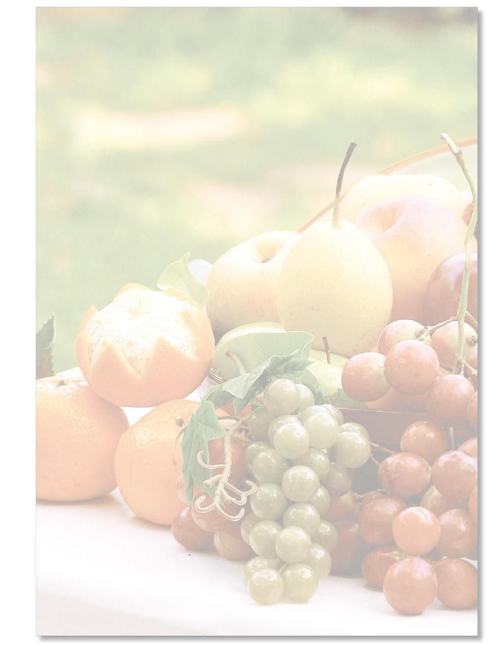 Saftige Früchte und Obst, Manderinen, Äpfel und Weintrauben ( MPA-5087 )