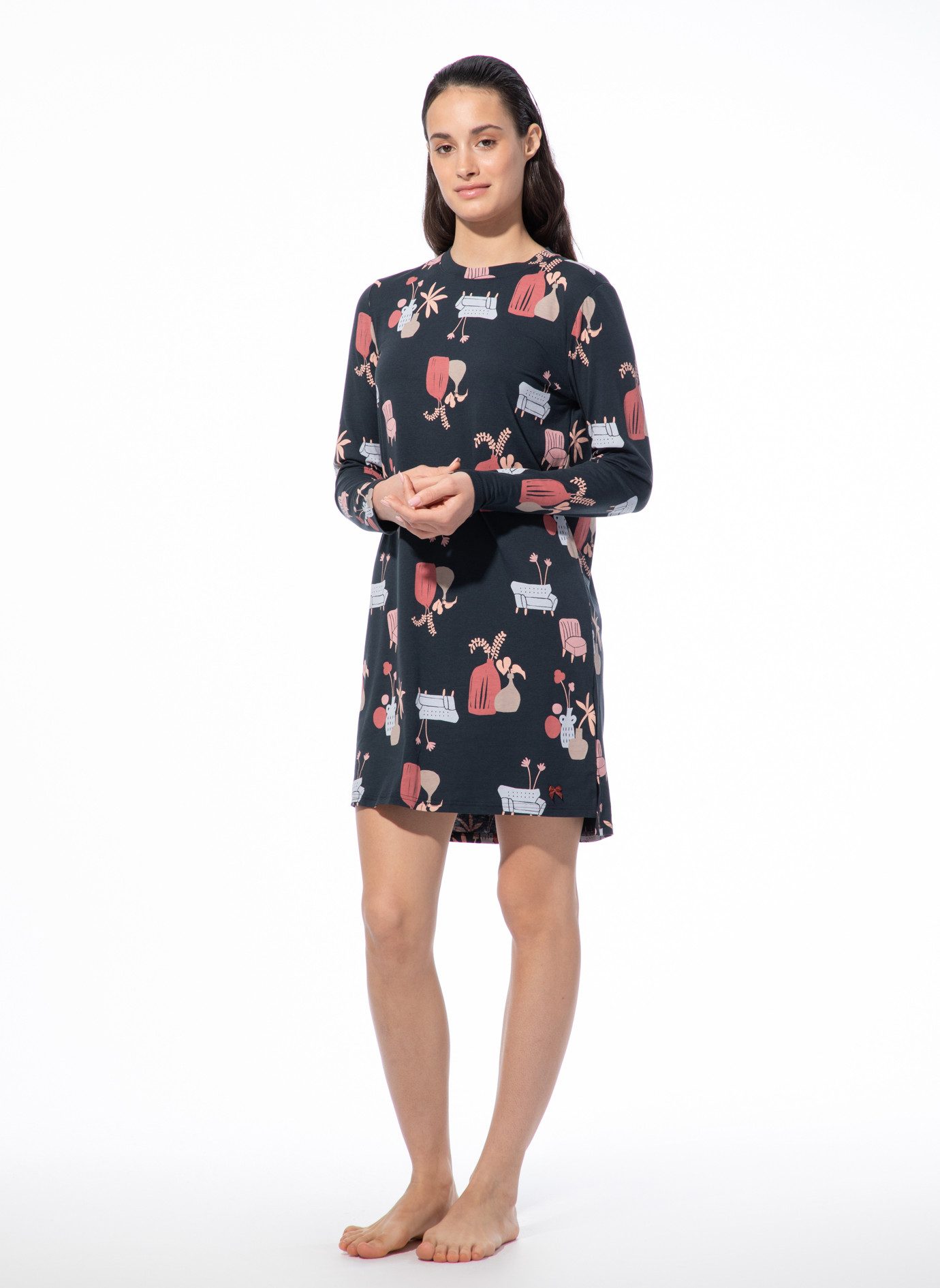 Short Stories Sleepshirt SHORT STORIES 621760 Sleep Shirt vulcan blue