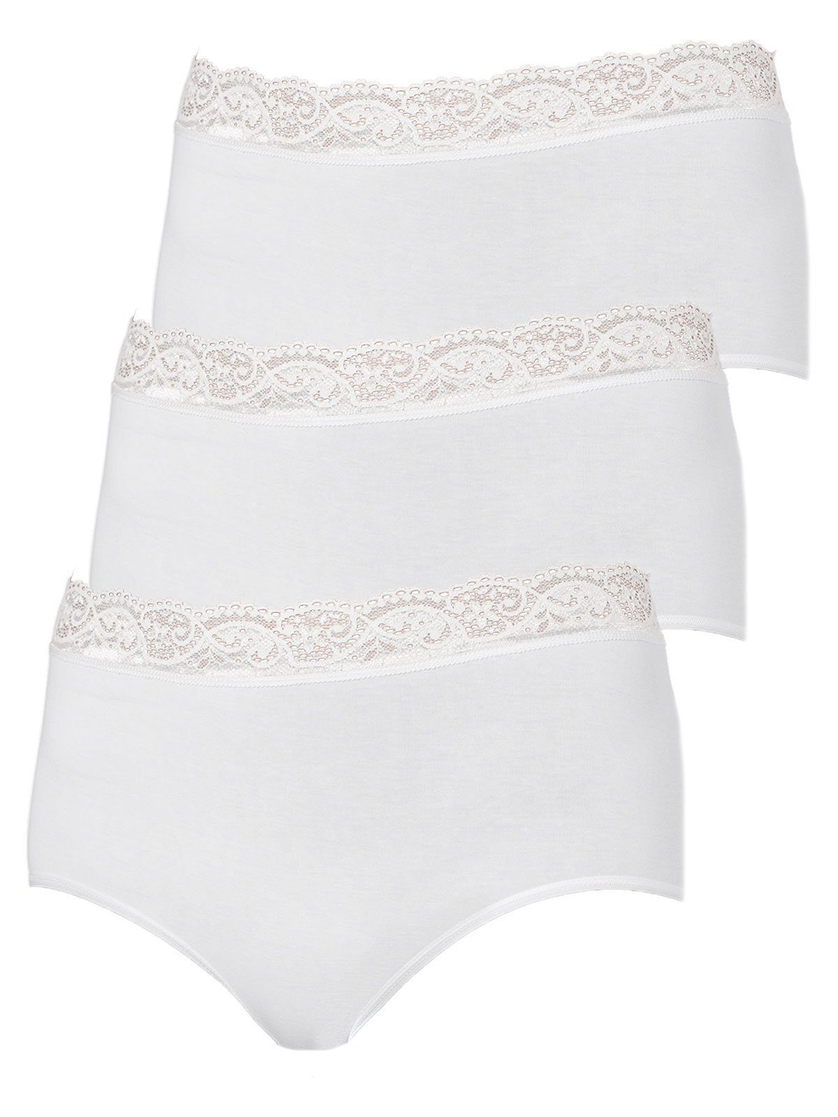 Taillenslip 3er Pack Damen Taillenslip Slipboutique